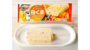 丸永製菓　フルーツ盛りだくさん白くまバー