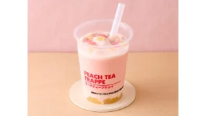 ピーチティーフラッペ