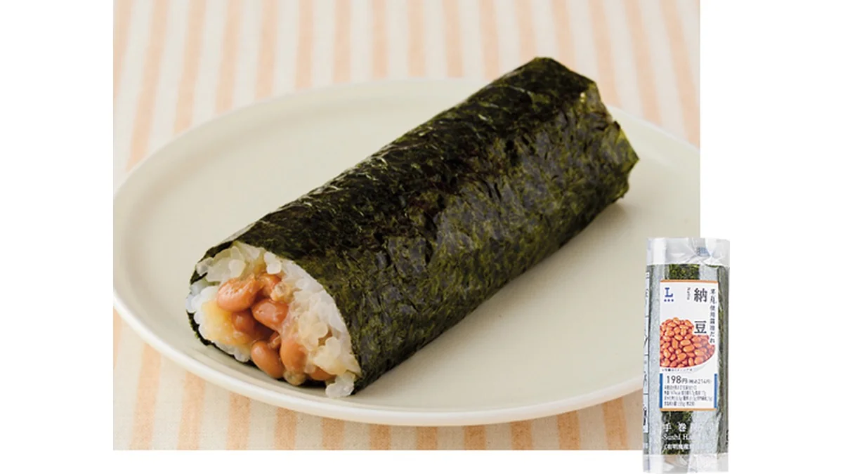 手巻寿司　納豆