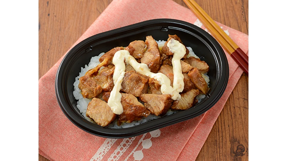 麺屋一燈監修　魚介醤油仕立てのガリマヨ豚めし