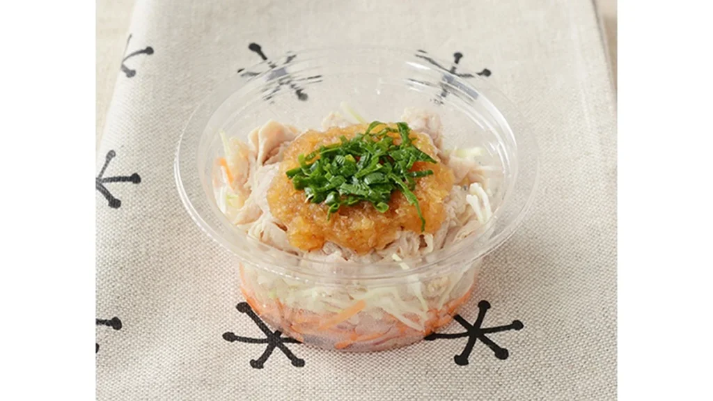 おろしポン酢で食べる　豚しゃぶサラダ