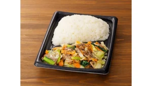 ごはん大盛！肉野菜弁当