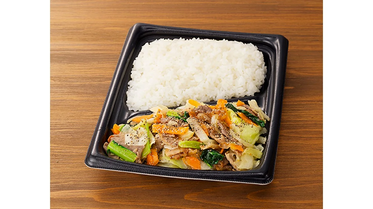 肉野菜弁当