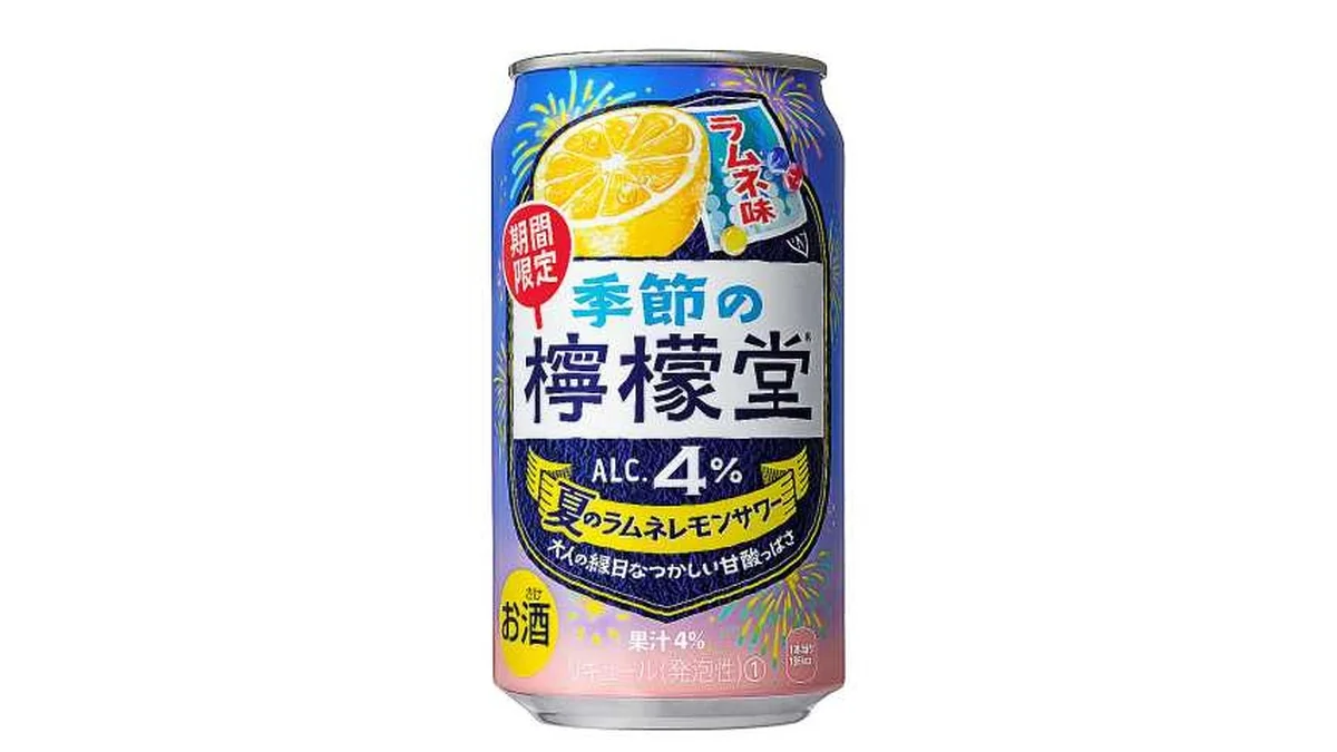 季節の檸檬堂　夏のラムネレモンサワー　３５０ｍｌ