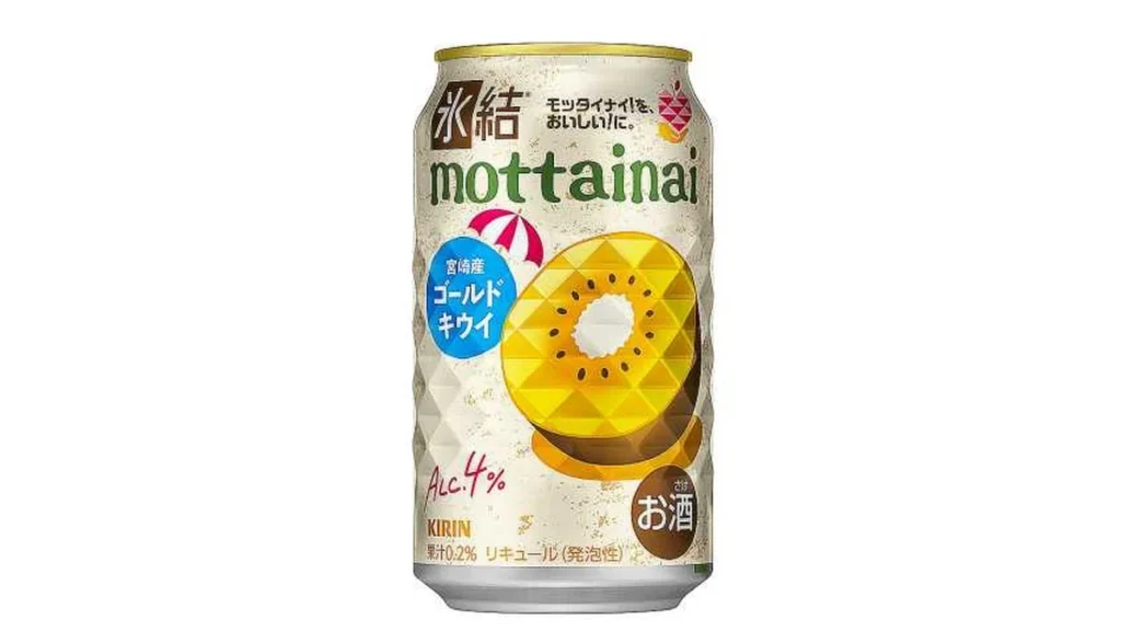 キリン　氷結　ｍｏｔｔａｉｎａｉ　ゴールドキウイ　３５０ｍｌ