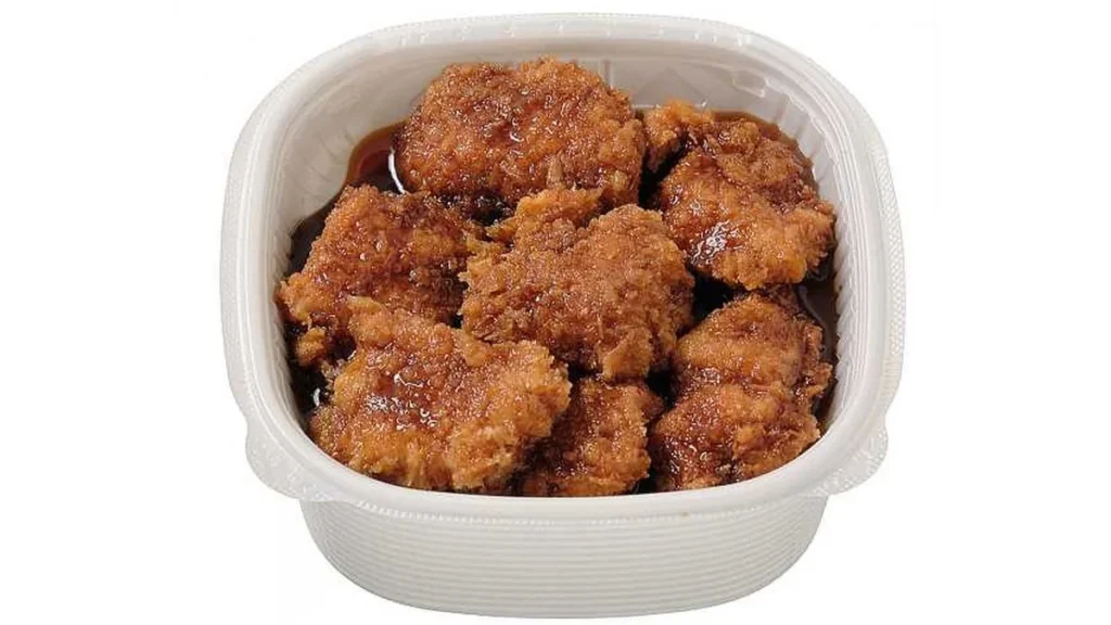 房総ハーブ鶏使用　甘辛醤油たれかつ丼