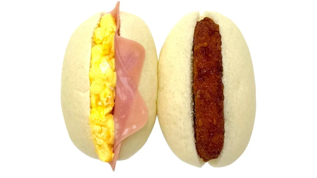 しっとり食感ミニロールハムたまご＆コロッケ