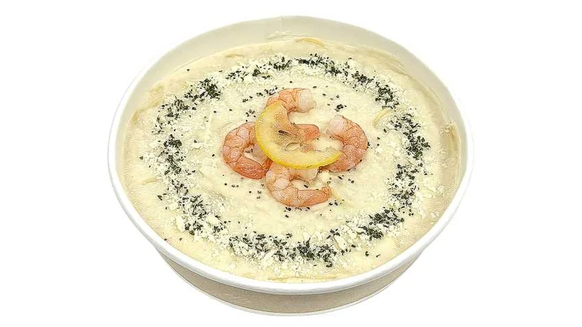 海老のレモンクリームパスタ