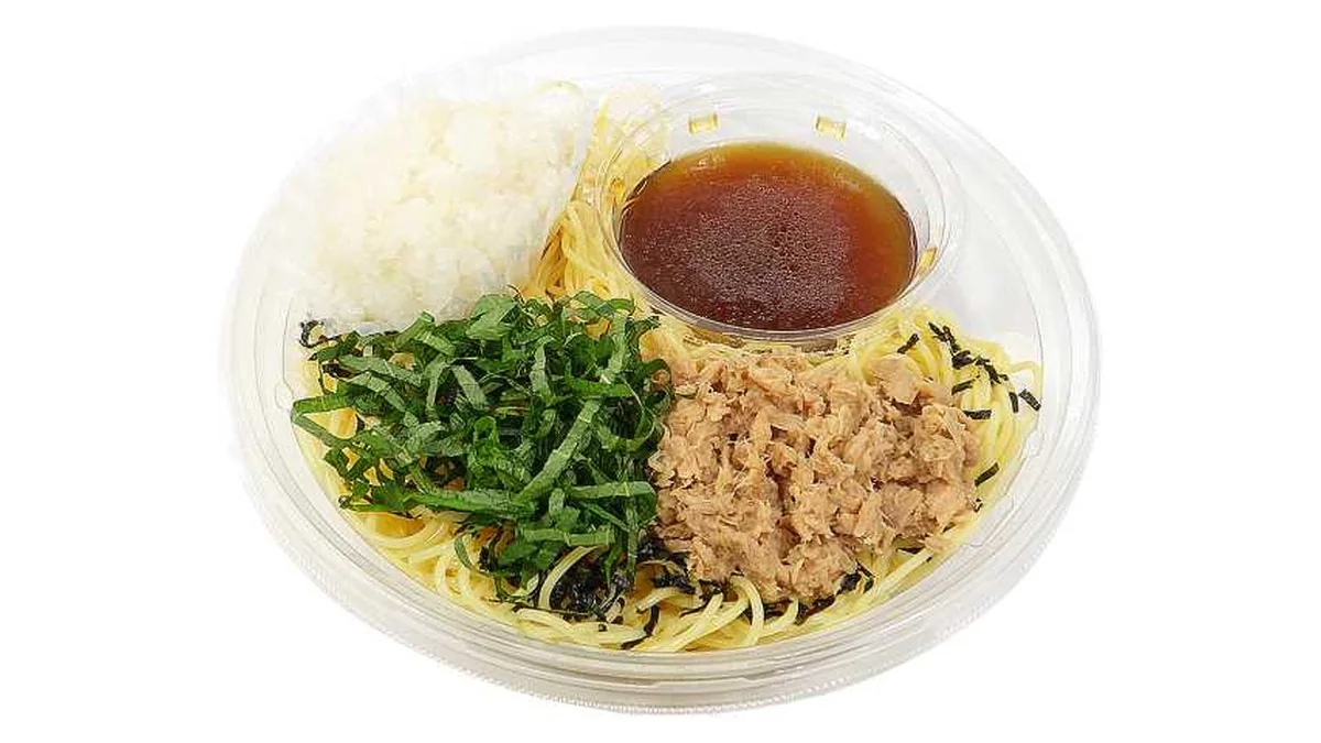冷製パスタ　ツナと大根おろし　和風ソース