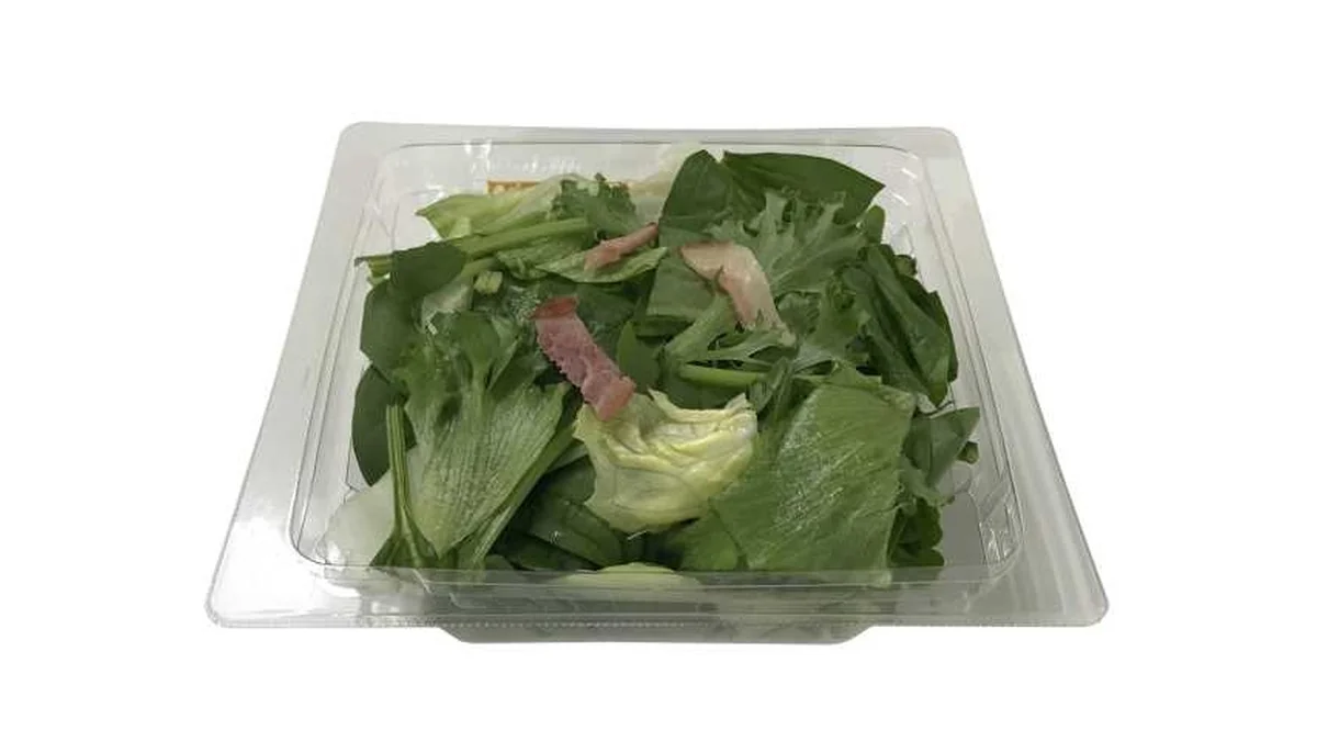 やわらかほうれん草とベーコンのサラダ