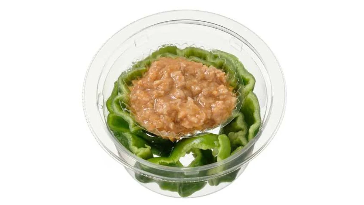 パリパリ肉味噌ピーマン