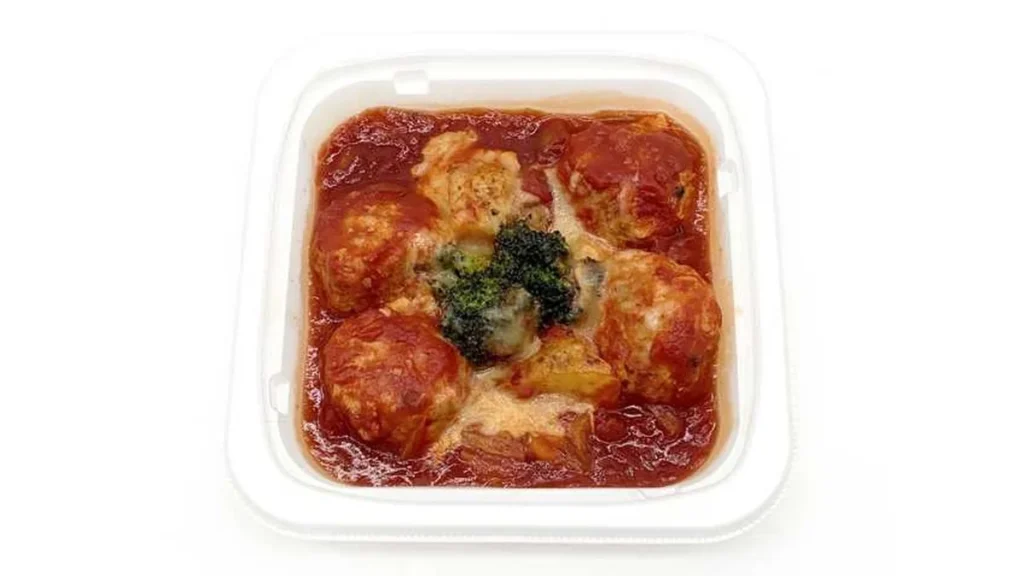 緑黄色野菜がとれる鶏団子のトマト煮