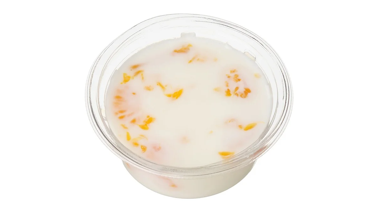 さっぱり牛乳寒天
