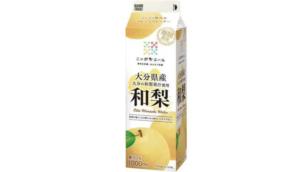 協同乳業　ニッポンエール　大分県産和梨　１Ｌ