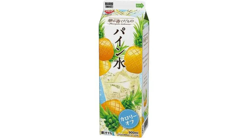 日清ヨーク　華や香くだもの　パイン水　９００ｍｌ