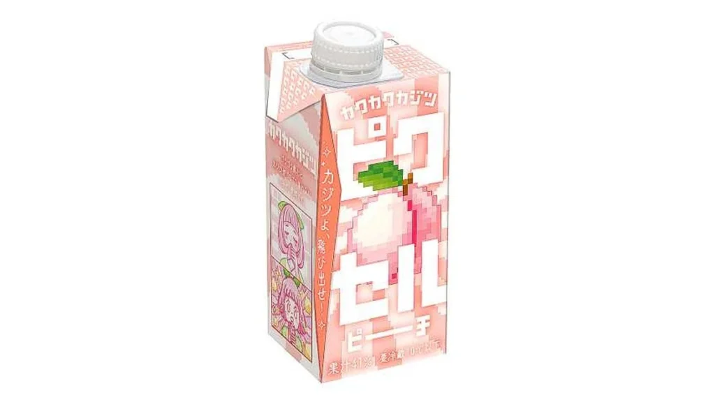 協同乳業　カクカクカジツ　ピクセルピーチ　２５０ｇ