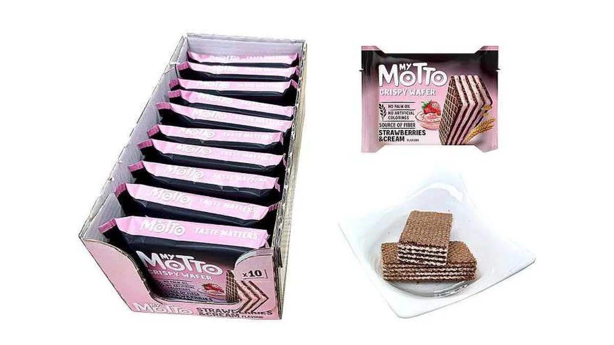 マイモット ウエハース ストロベリー味