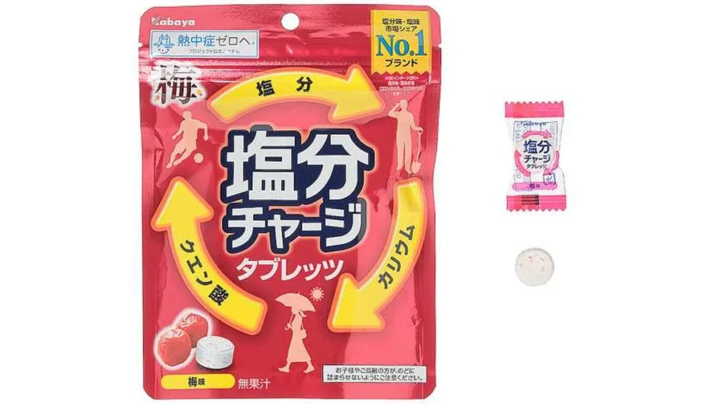 カバヤ　塩分チャージタブレッツ　梅