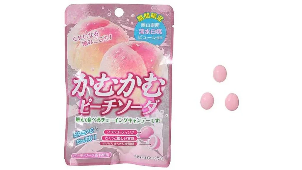 かむかむピーチソーダ
