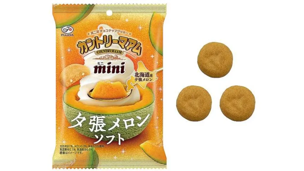 不二家　カントリーマアムミニ　夕張メロンソフト