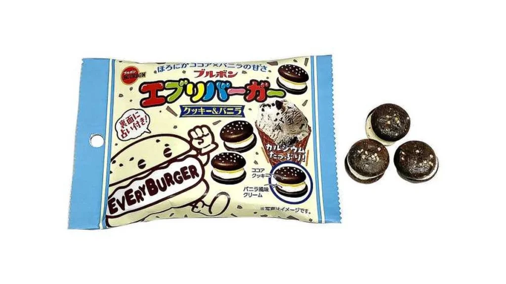 ブルボン　エブリバーガークッキー＆バニラ