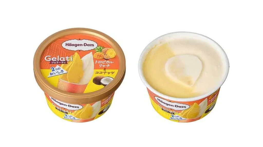 ハーゲンダッツ　Ｇｅｌａｔｉトロピカルリッチ＆ココナッツ