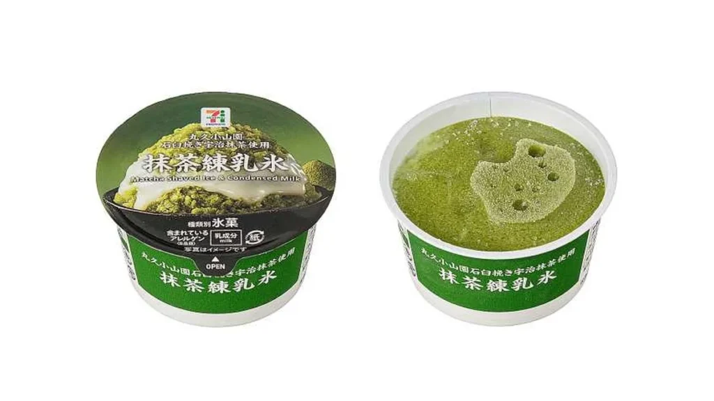 ７プレミアム　抹茶練乳氷
