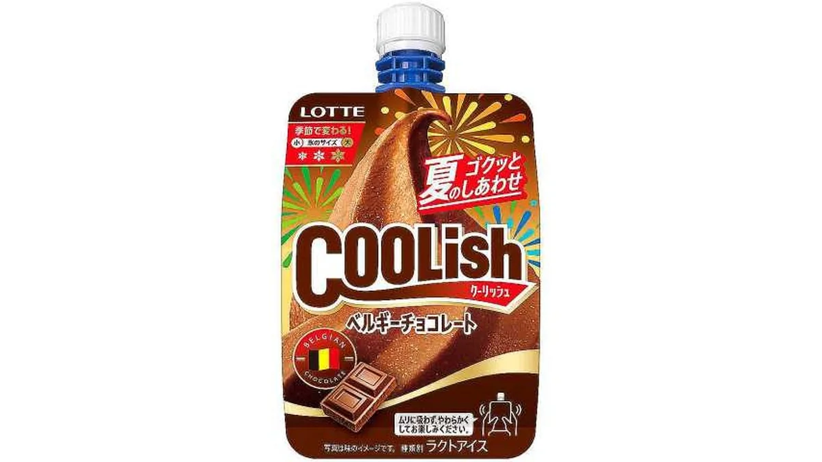 ロッテ　クーリッシュ　ベルギーチョコレート