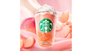 ピーチ & ピーチミルク フラペチーノ®