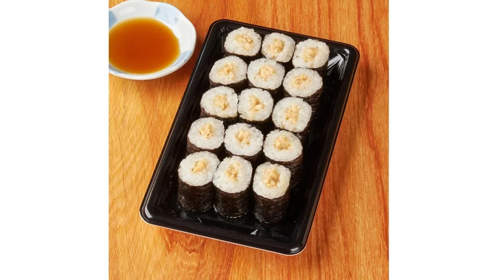 こだわり納豆の納豆細巻寿司（3巻増量）