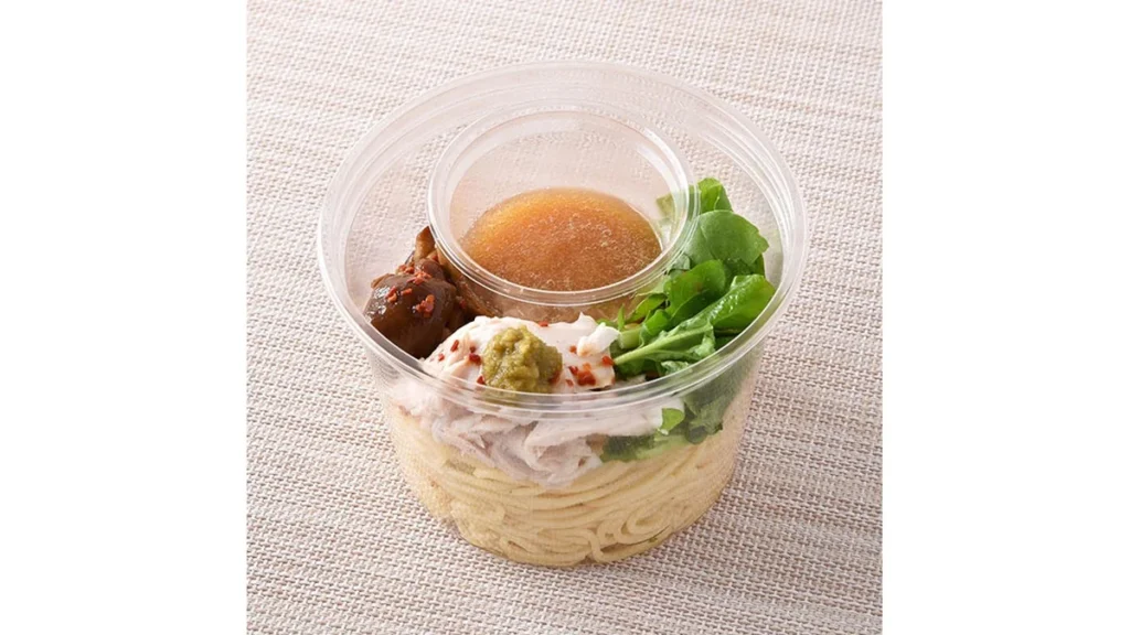 【東京都の一部・神奈川県の一部】冷製　大粒なめこと鶏むね肉のパスタ