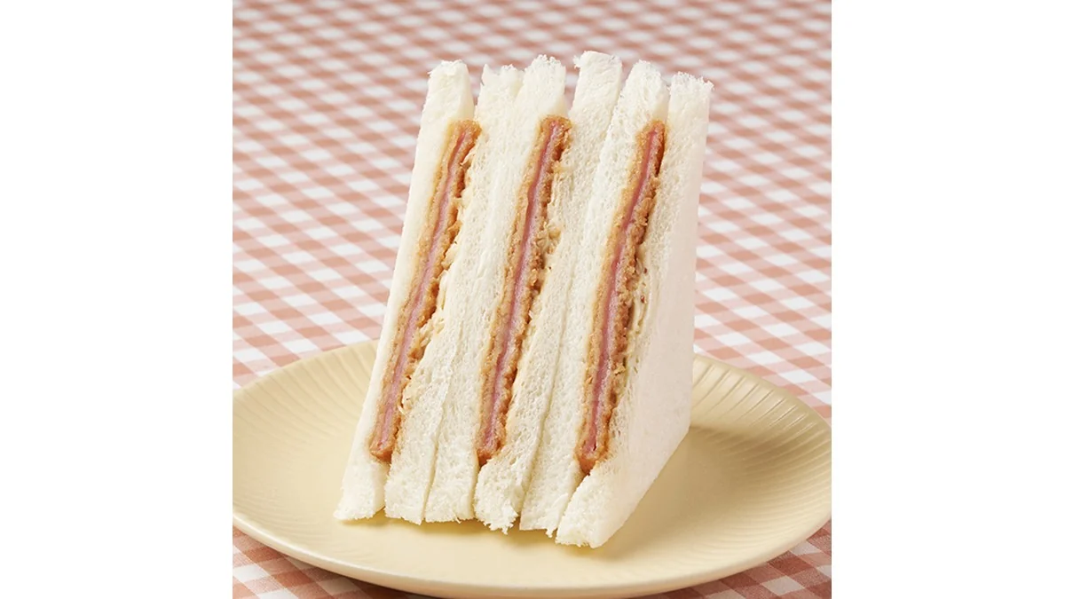 ソースハムカツサンド
