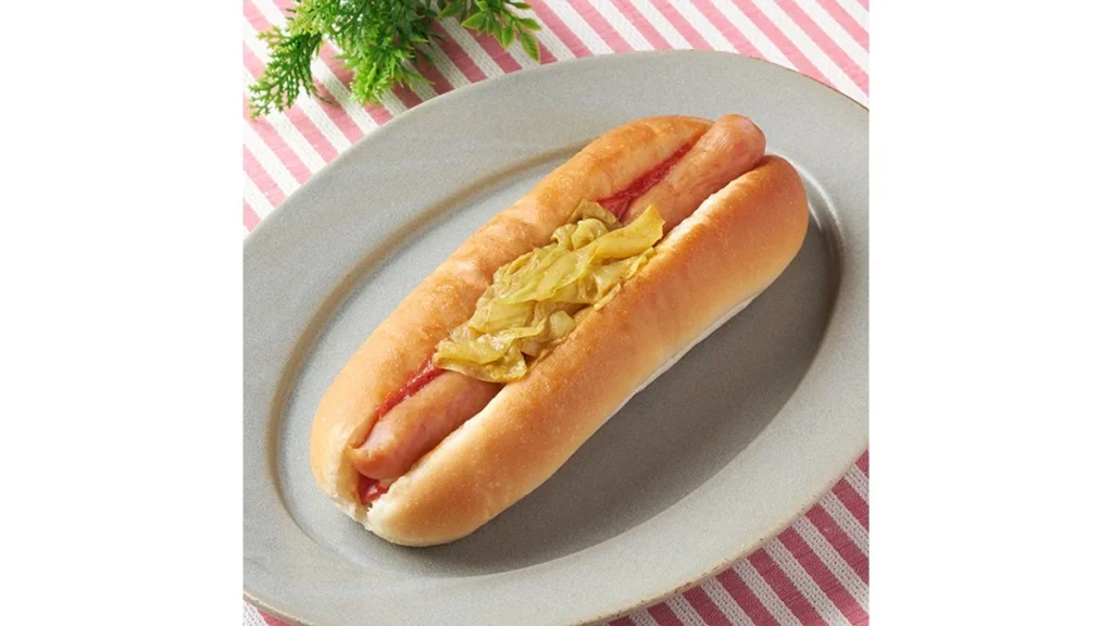 【四国】ホットサンド　ホットドッグ（カレーキャベツ入り）