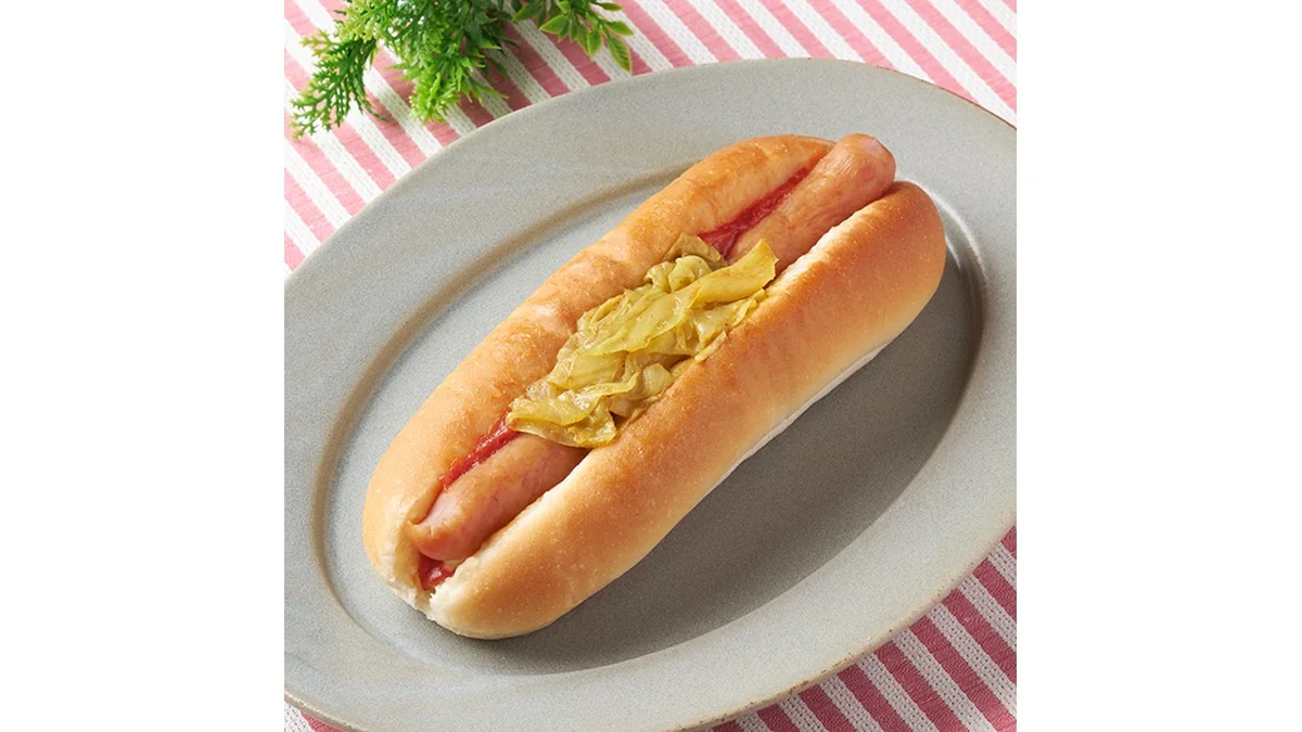 【四国】ホットサンド　ホットドッグ（カレーキャベツ入り）