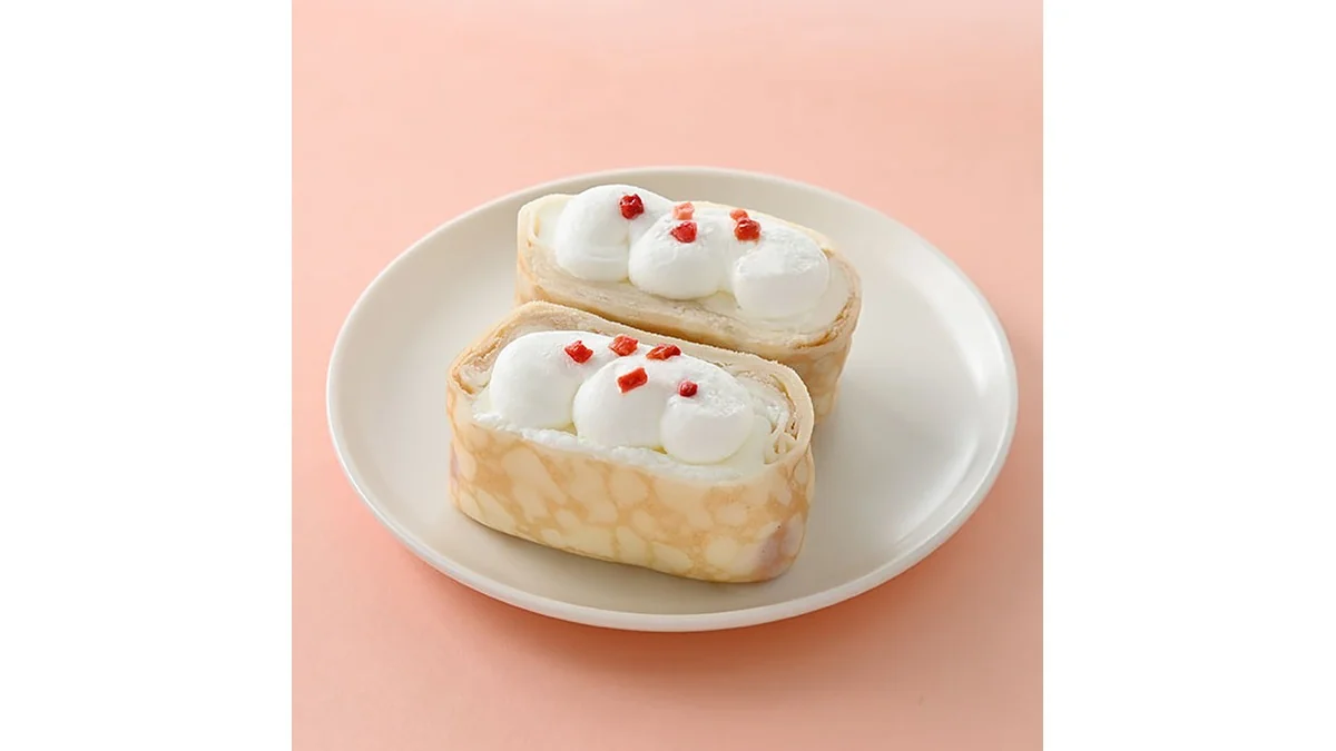 【ほっぺたとろける!ミルクスイーツ】もちっと食感ミルクのクレープ