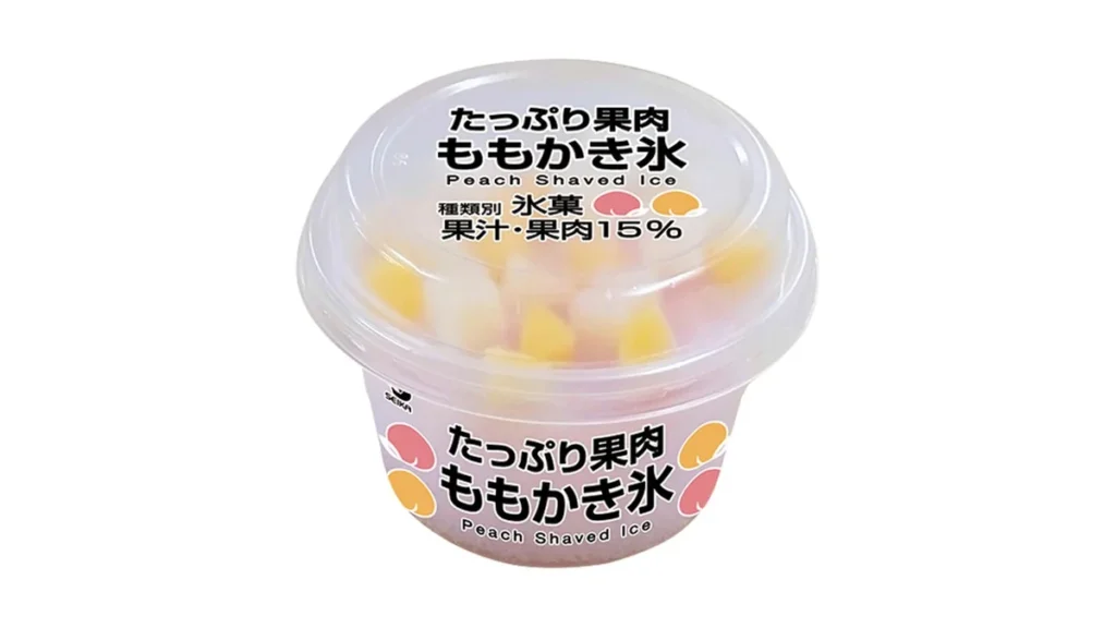 セイカ　たっぷり果肉ももかき氷