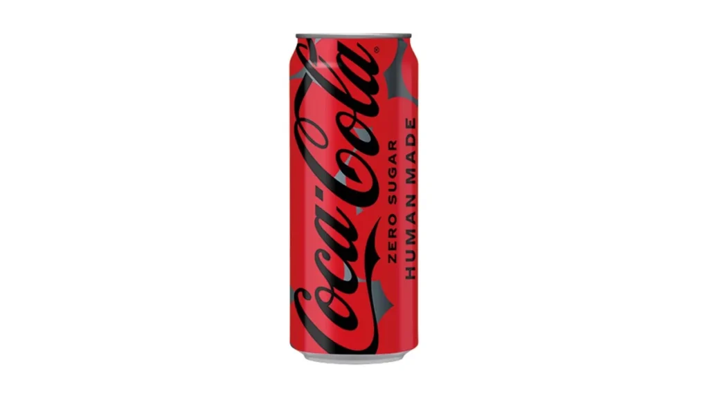 コカ・コーラゼロ　HUMAN MADE限定デザイン缶　500ml