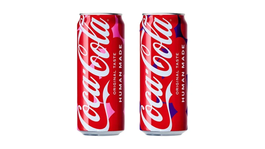コカ・コーラ　HUMAN MADE限定デザイン缶　500ml