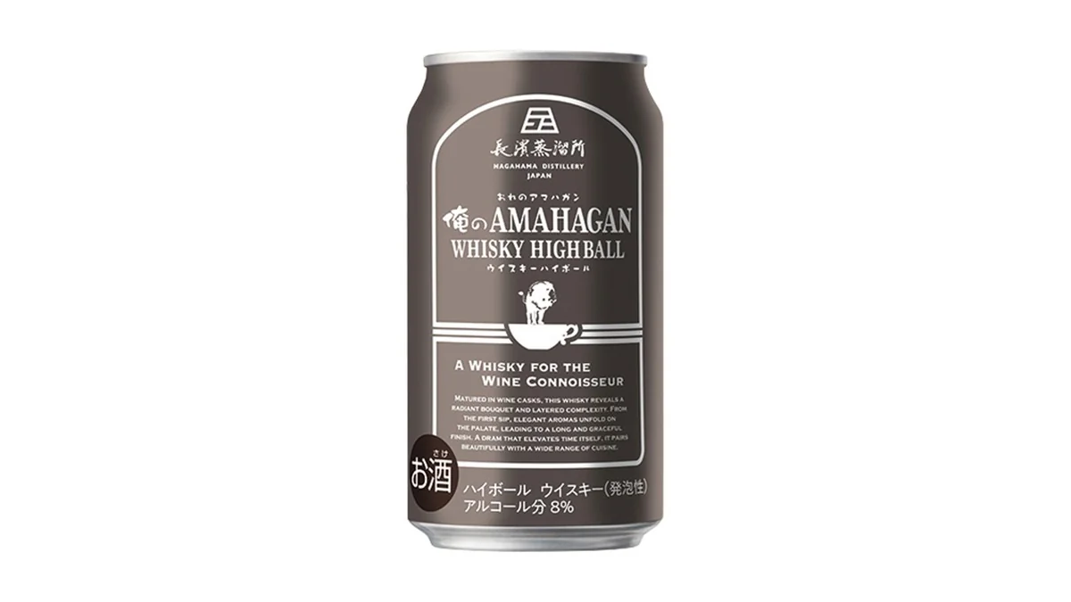 長濱蒸溜所 俺のアマハガン ウイスキーハイボール 350ml