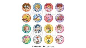 デジモンアドベンチャー　トレーディング缶バッジ　ぬいぐるみテーマver.