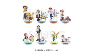 デジモンアドベンチャー　トレーディングアクリルスタンド　ぬいぐるみテーマver.