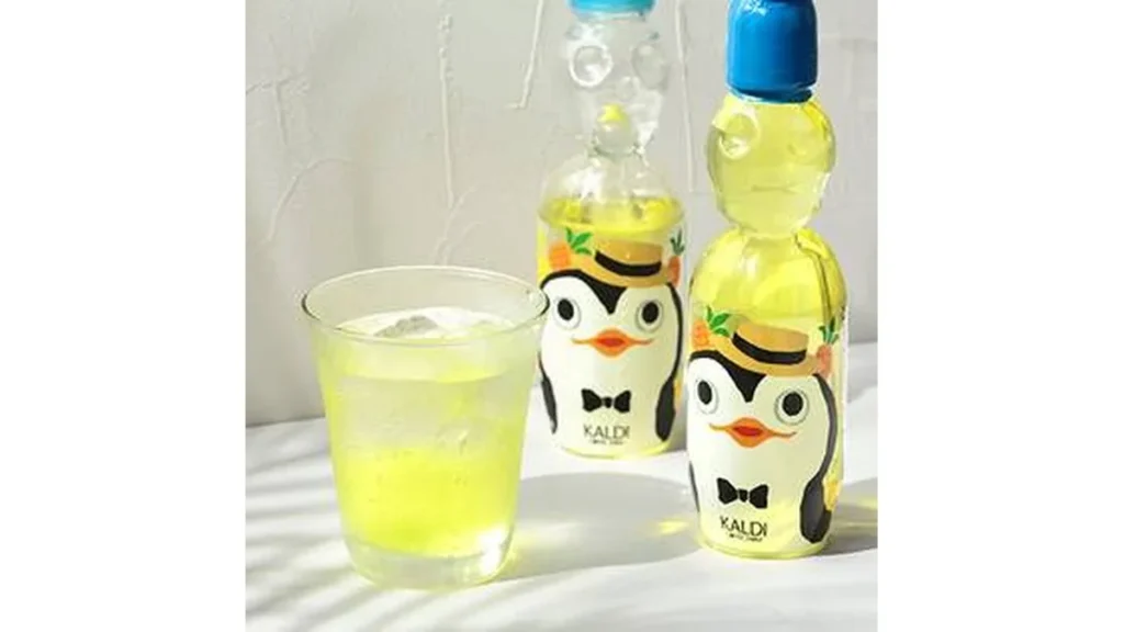 サマーペンギンラムネ　パイナップル味　250ml