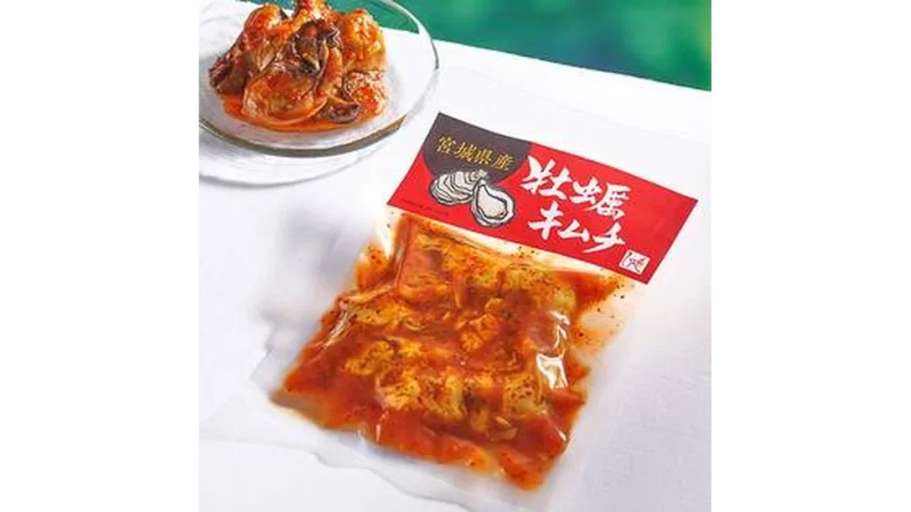 【冷蔵】宮城県産牡蠣キムチ　100g【賞味期限：2026/8/15】