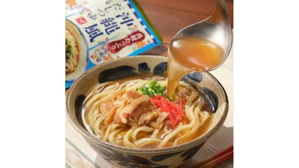 具材たっぷり　沖縄風だしつゆ　75g