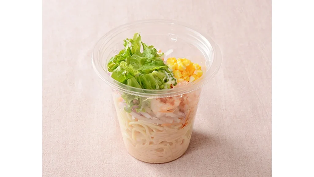0秒パスタサラダ　海老明太子