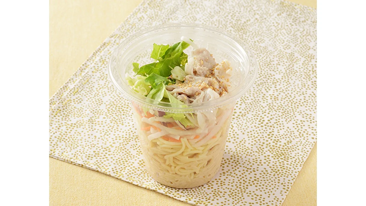 0秒パスタサラダ 豚しゃぶ