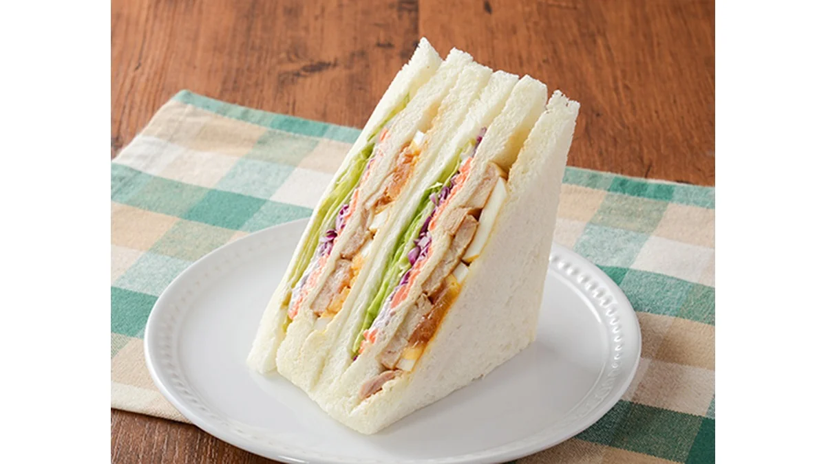 野菜照焼チキンサンド