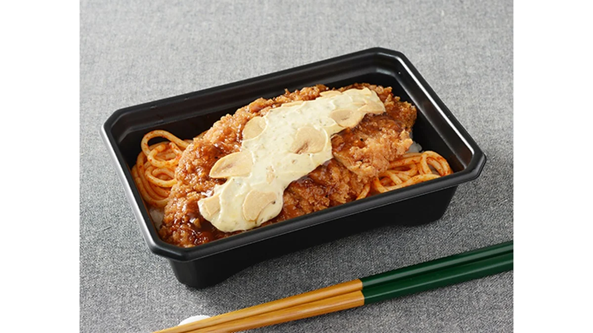 おかズドン!ガーリックタルタルチキンカツ弁当