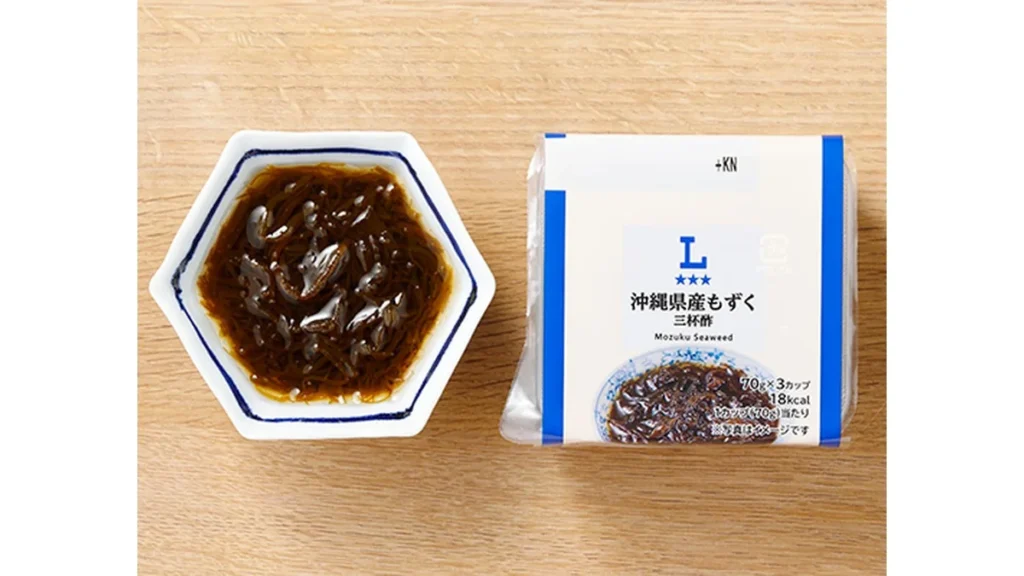 沖縄県産もずく　三杯酢