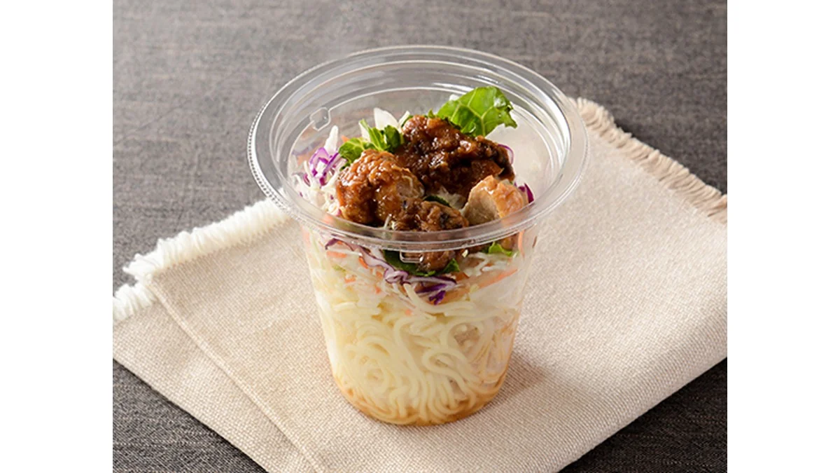 0秒パスタサラダ タルタルチキン